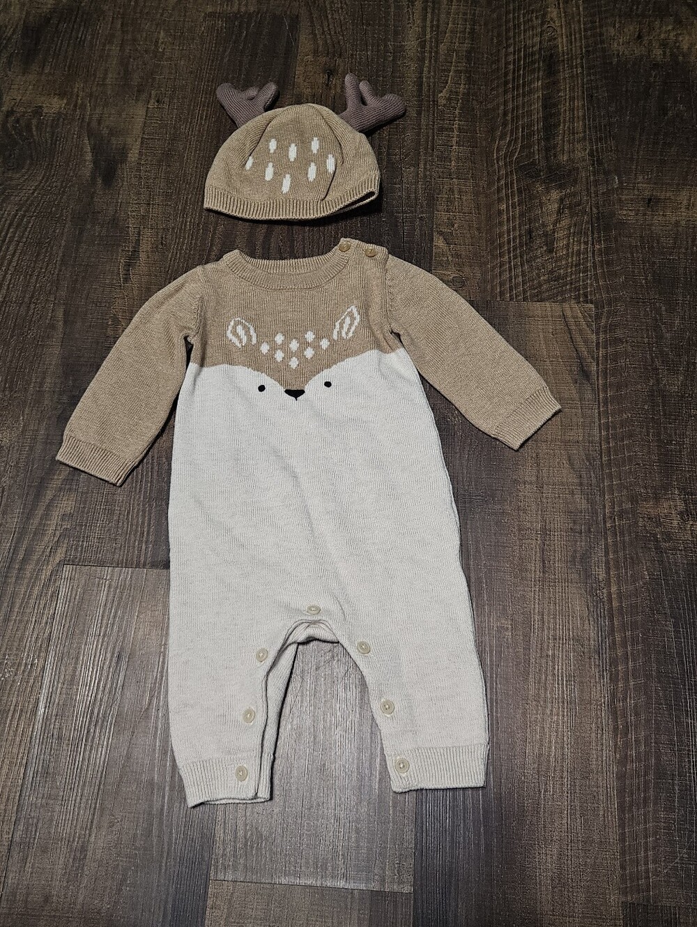 Gymboree Reindeer Knit Set